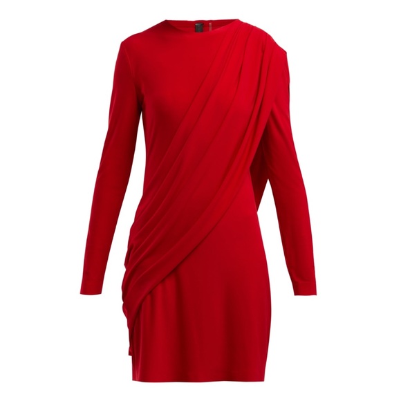 Red Mini Dress - Picture 3 of 5